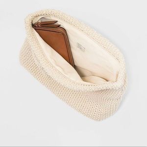 Oversized Clutch Natural